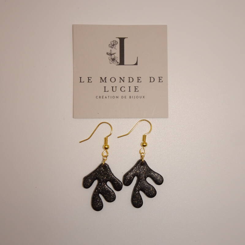 Matira Earrings - Black