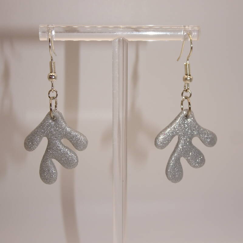 Matira Earrings - Light Grey