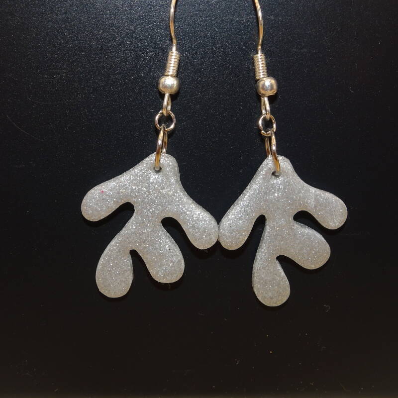 Matira Earrings - Light Grey