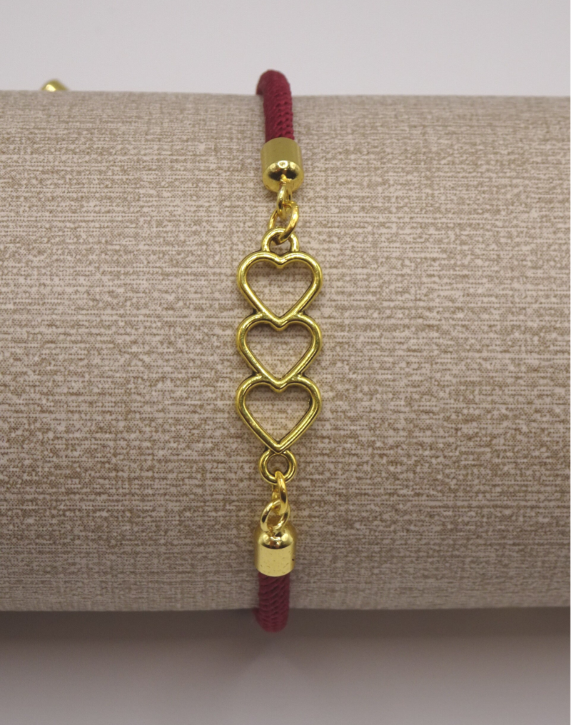 Bracelet Tulum - Bordeaux