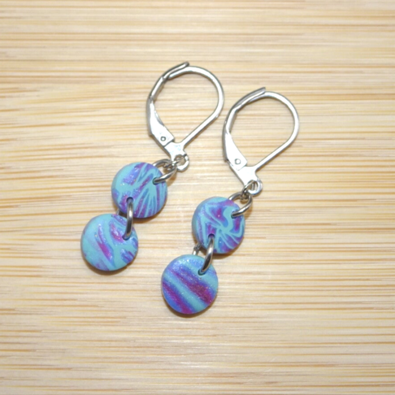 Boucles d'oreilles Apoo - Collection Bora bora