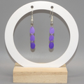 Boucles d'oreilles Maresclé  - Violet / mauve — Mauve