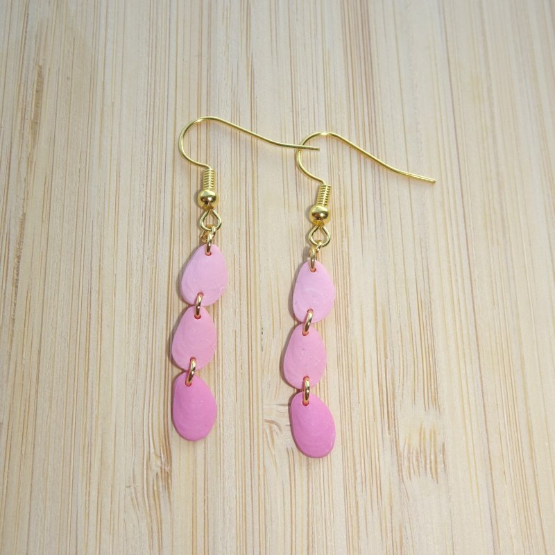 Maresclé Earrings - Rose — Pink