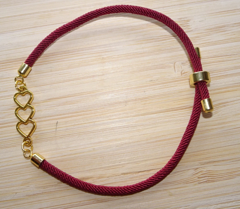 Bracelet Tulum - Bordeaux