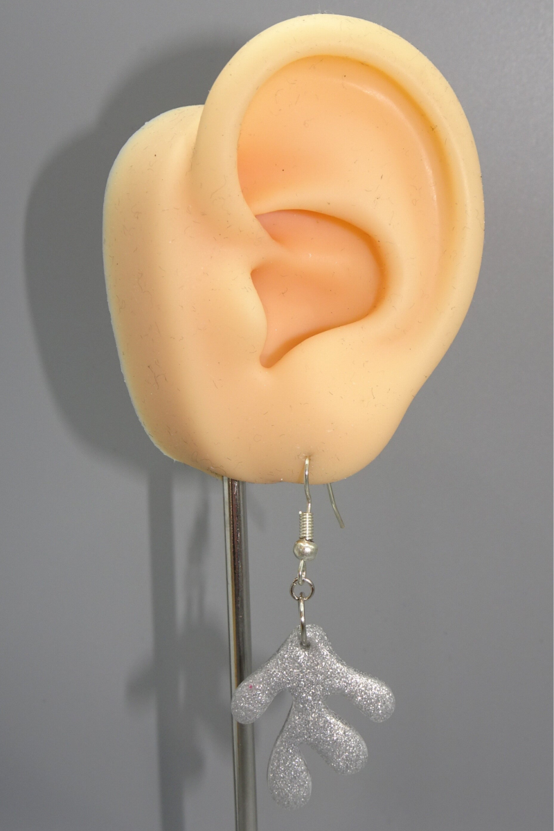 Matira Earrings - Light Grey