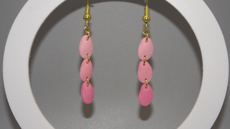 Maresclé Earrings - Rose — Pink