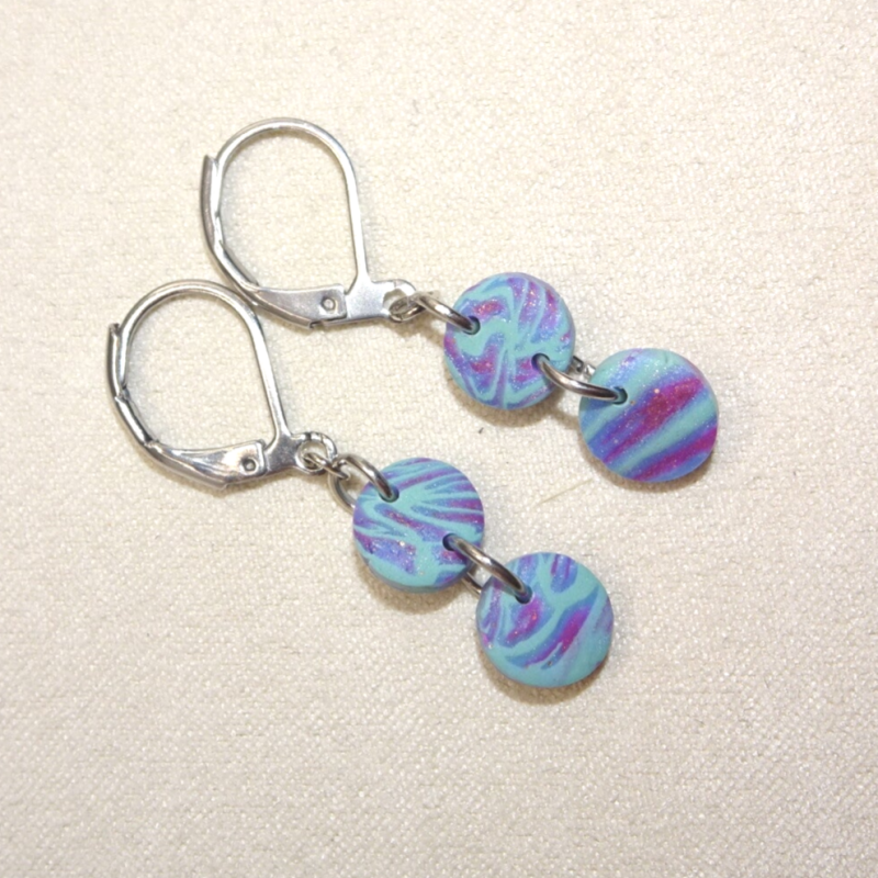 Boucles d'oreilles Apoo - Collection Bora bora