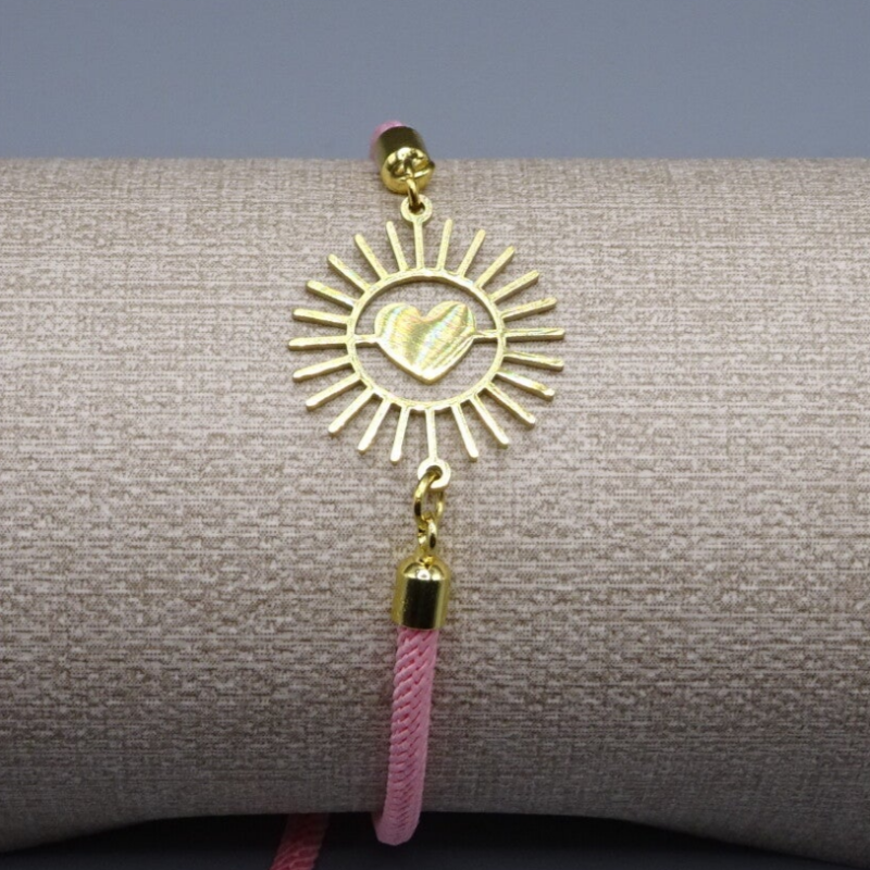 Bracelet Tulum - Rose clair