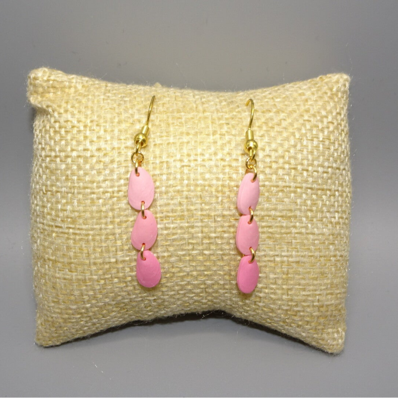 Maresclé Earrings - Rose — Pink