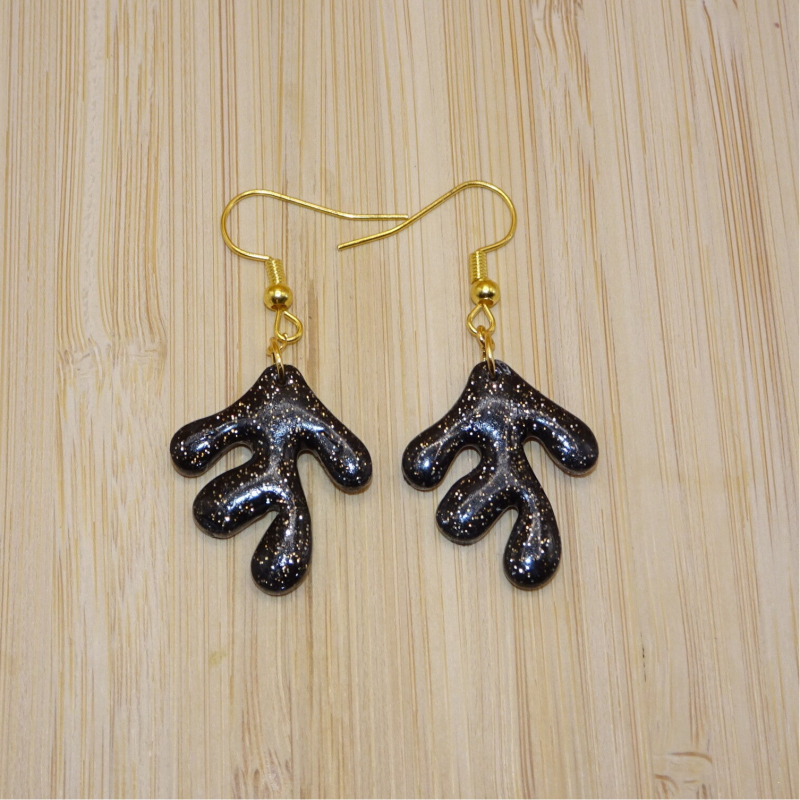 Matira Earrings - Black