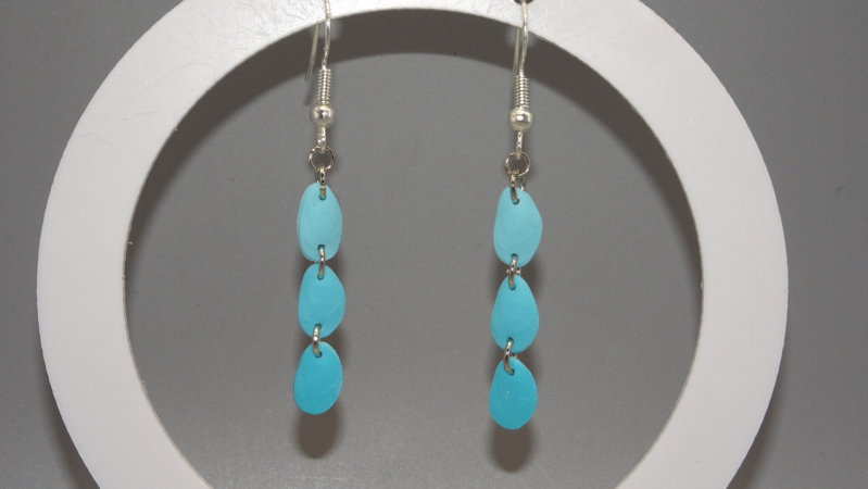 Maresclé Blue Earrings — Blue