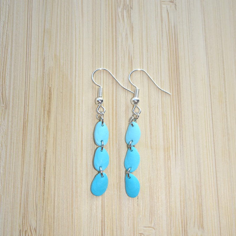 Maresclé Blue Earrings — Blue